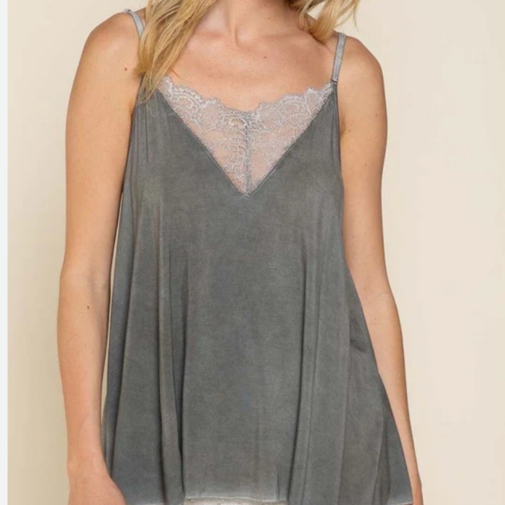 Womens lace tank top